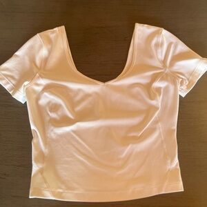 Lululemon Align short sleeve tee White